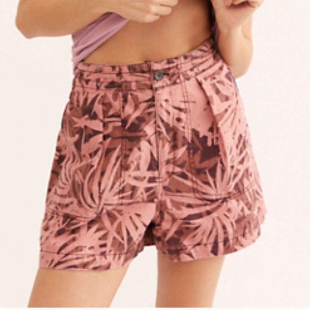 Free people high waisted shorts size medium